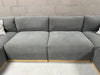 Henredon Murphy Fabric Modular Sectional with Ottoman, Gray - One & Only Furniture