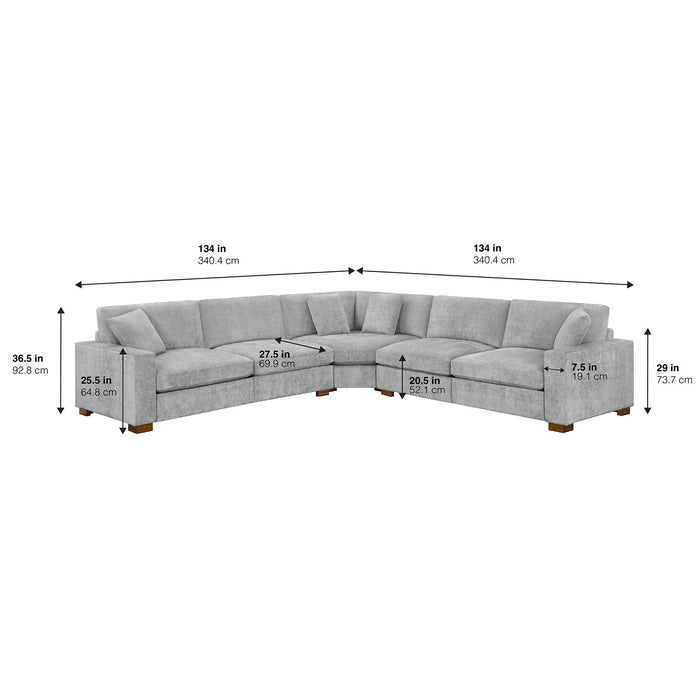 Henredon Selene 3-Piece Sectional