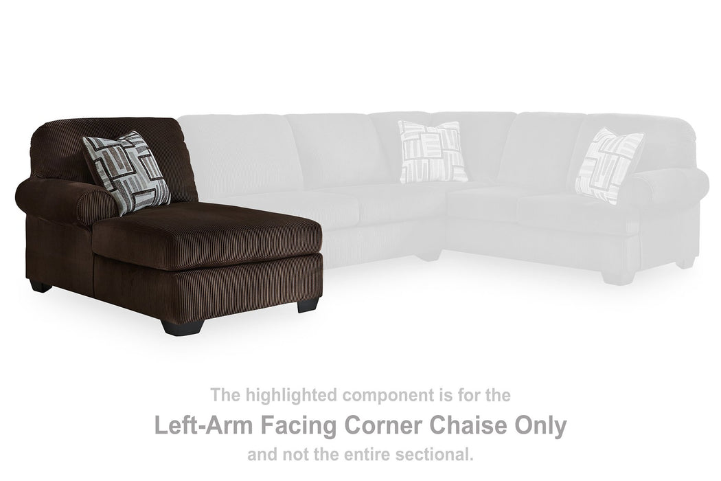 Kimlee Sectional with Double Chaise - One & Only Furniture
