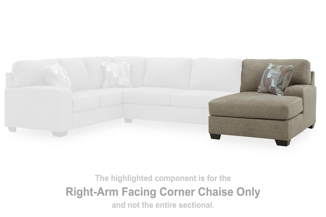 Newellen Sectional with Double Chaise - One & Only Furniture