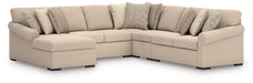 LadyMae Sectional with Chaise - One & Only Furniture