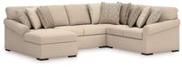 LadyMae Sectional with Chaise - One & Only Furniture