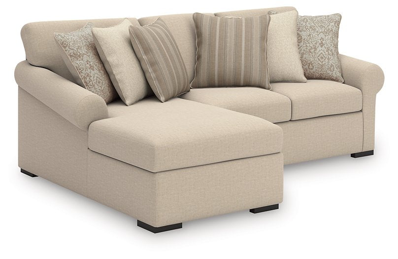 LadyMae Sectional with Chaise - One & Only Furniture