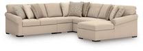 LadyMae Sectional with Chaise - One & Only Furniture