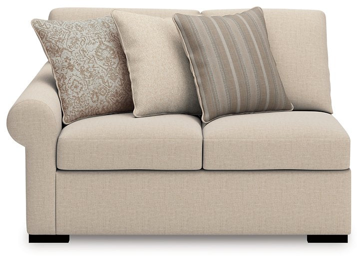 LadyMae Sectional with Chaise - One & Only Furniture
