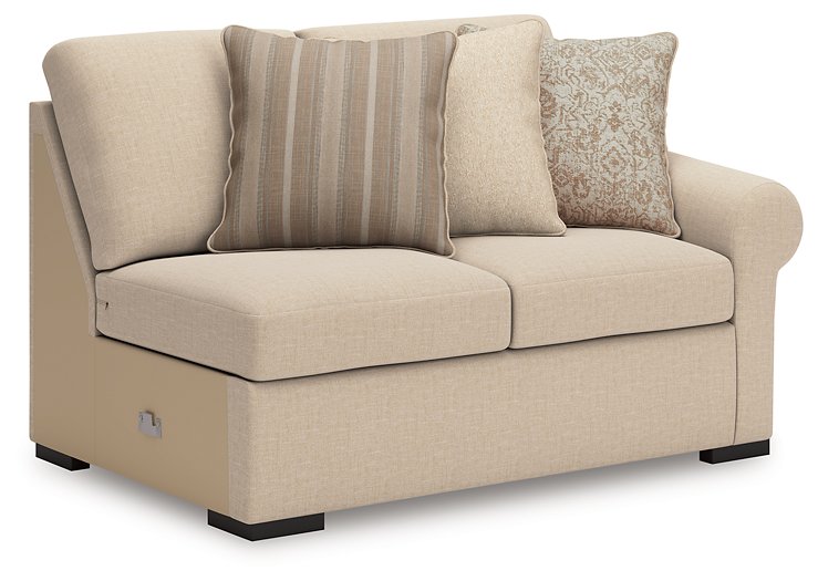 LadyMae Sectional with Chaise - One & Only Furniture