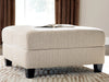 Steelwater Retreat Oversized Accent Ottoman - One & Only Furniture