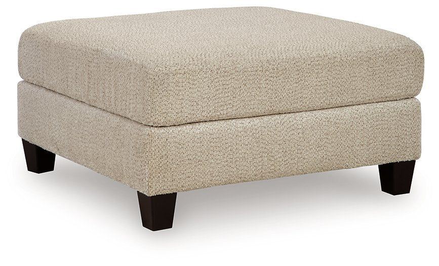 Steelwater Retreat Oversized Accent Ottoman - One & Only Furniture
