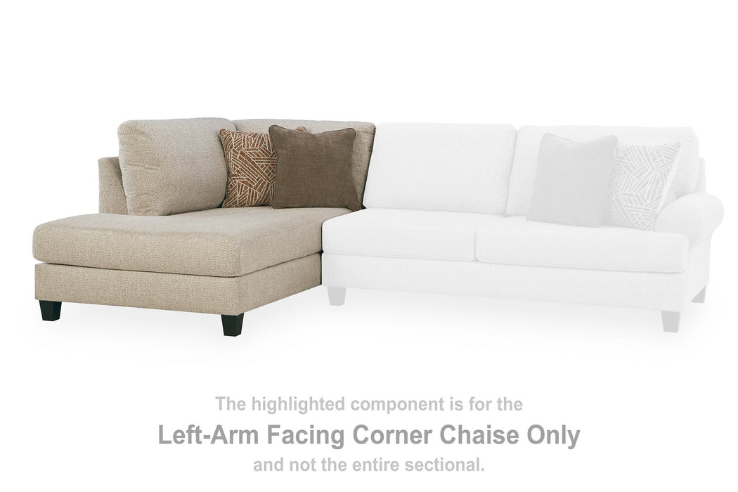 Steelwater Retreat Sectional with Chaise - One & Only Furniture