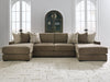 Camellia-Court Double Chaise Sectional - One & Only Furniture