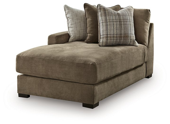 Camellia-Court Sectional with Chaise - One & Only Furniture