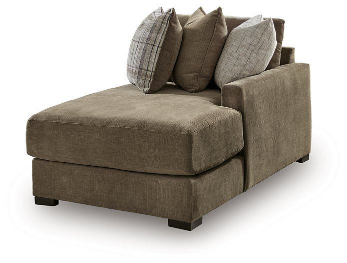 Camellia-Court Sectional with Chaise - One & Only Furniture