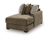Camellia-Court Sectional with Chaise - One & Only Furniture