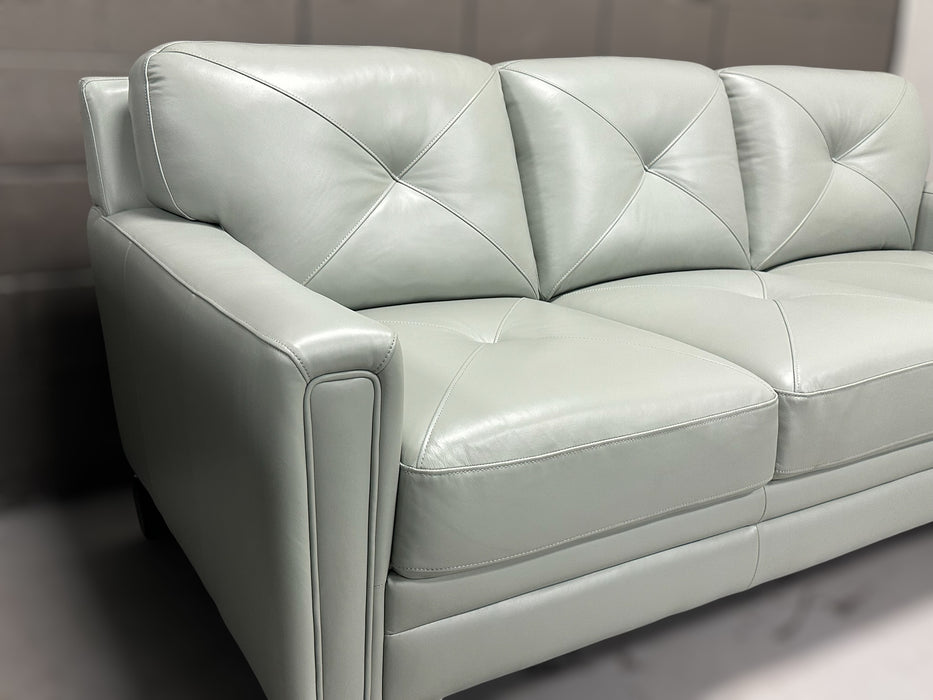 Atmore by Abbyson – Genuine Leather Sofa & Loveseat Set - One & Only Furniture