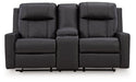 Mackmenville Reclining Loveseat with Console - One & Only Furniture