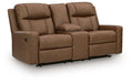 Mackmenville Reclining Loveseat with Console - One & Only Furniture