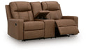 Mackmenville Reclining Loveseat with Console - One & Only Furniture