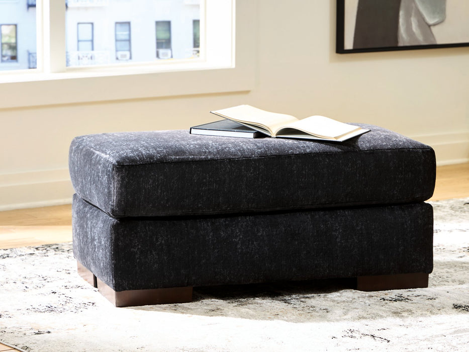 Whitmore Manor Ottoman - One & Only Furniture