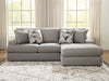 Lindon Sectional with Chaise - One & Only Furniture
