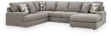 Lindon Sectional with Chaise - One & Only Furniture