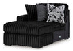 Midnight-Madness Sectional with Chaise - One & Only Furniture