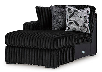 Midnight-Madness Sectional with Chaise - One & Only Furniture