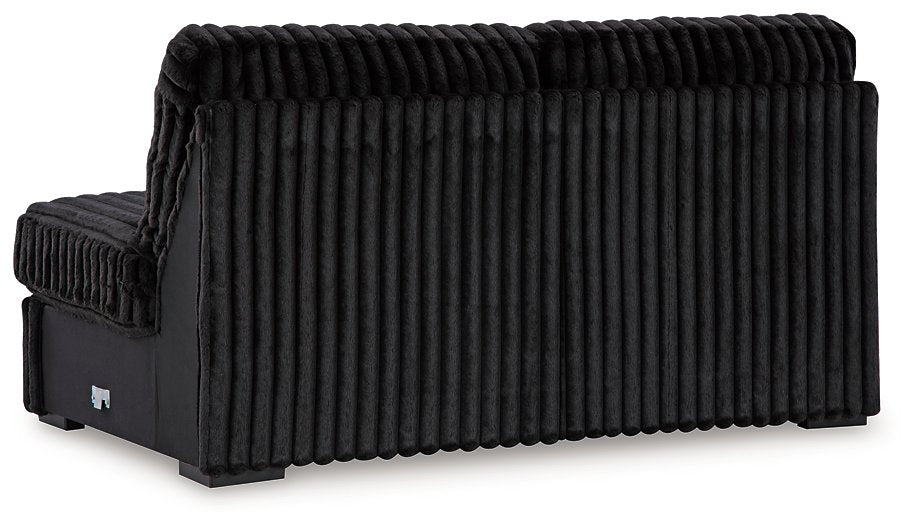 Midnight-Madness Sectional with Chaise - One & Only Furniture