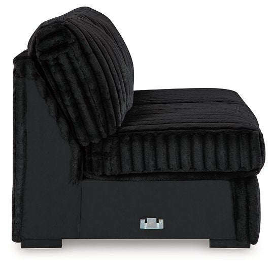 Midnight-Madness Sectional with Chaise - One & Only Furniture