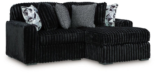 Midnight-Madness Sectional with Chaise - One & Only Furniture