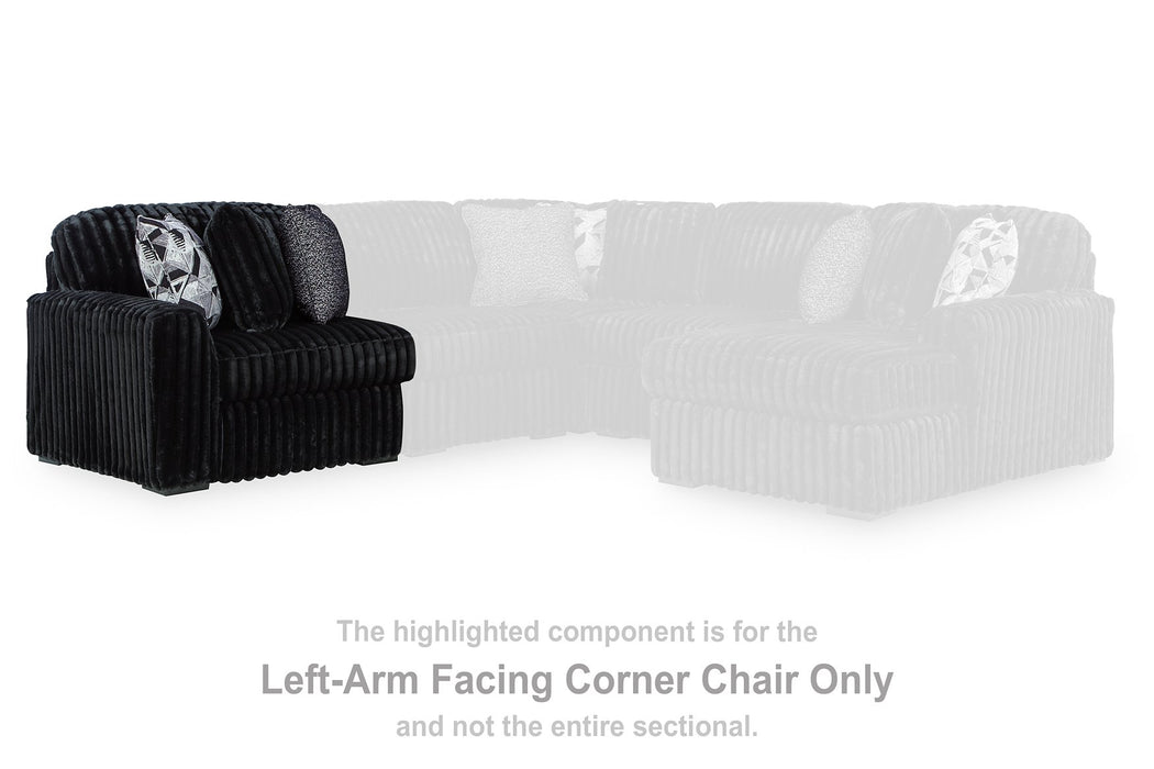 Midnight-Madness Sectional - One & Only Furniture