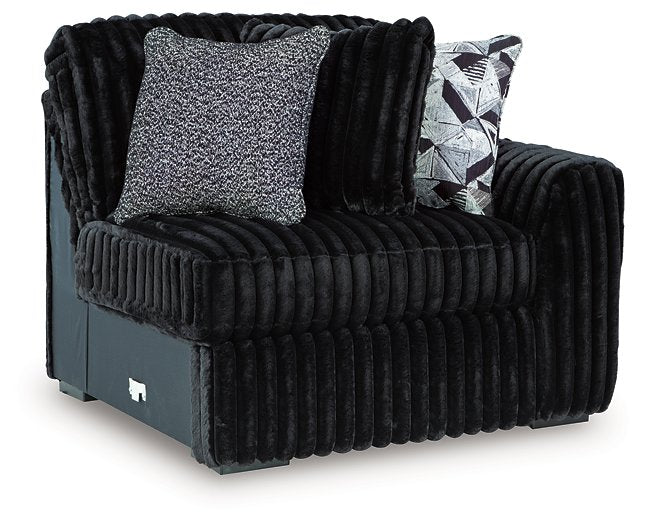 Midnight-Madness Sectional Sofa - One & Only Furniture