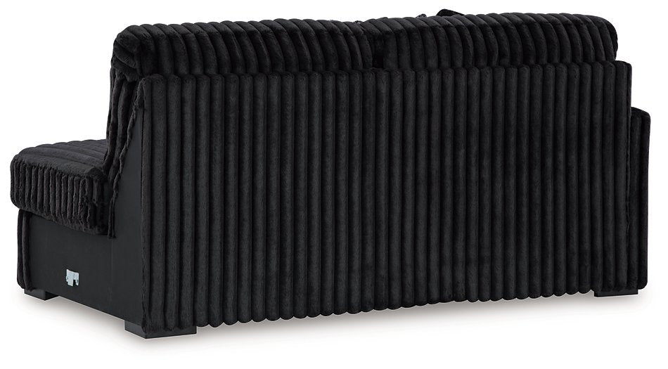 Midnight-Madness Sectional with Chaise - One & Only Furniture