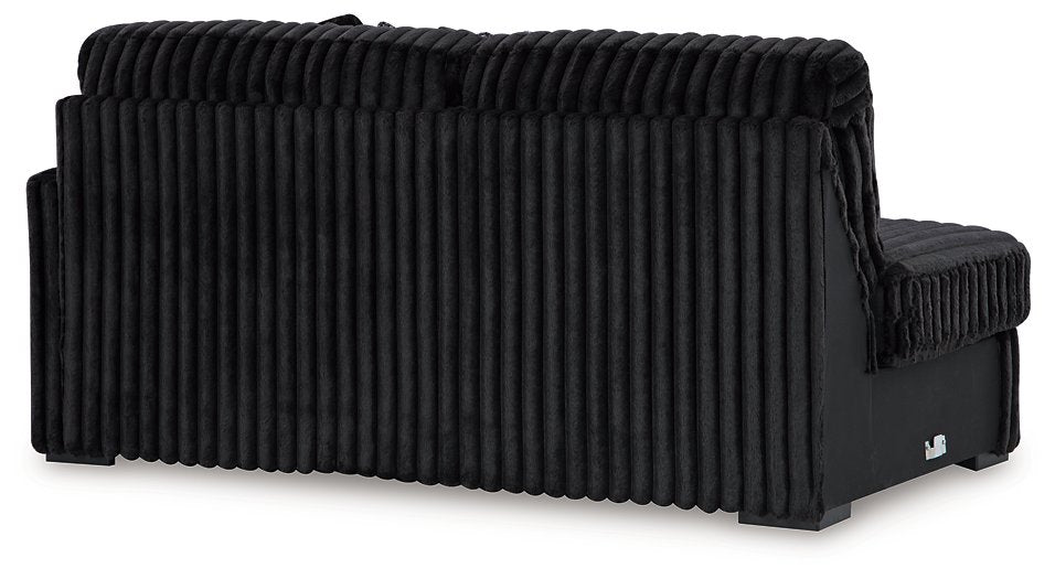 Midnight-Madness Sectional with Chaise - One & Only Furniture