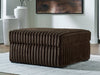 Midnight-Madness Oversized Accent Ottoman - One & Only Furniture
