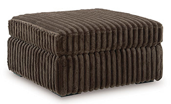 Midnight-Madness Oversized Accent Ottoman - One & Only Furniture