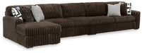 Midnight-Madness Sectional with Chaise - One & Only Furniture