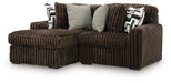 Midnight-Madness Sectional with Chaise - One & Only Furniture