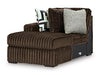 Midnight-Madness Sectional with Chaise - One & Only Furniture