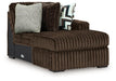 Midnight-Madness Sectional with Chaise - One & Only Furniture