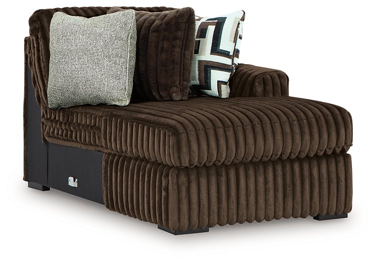 Midnight-Madness Sectional with Chaise - One & Only Furniture