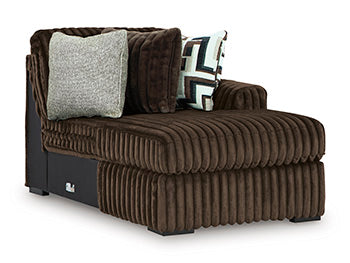 Midnight-Madness Sectional with Chaise - One & Only Furniture