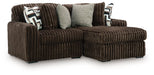 Midnight-Madness Sectional with Chaise - One & Only Furniture
