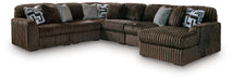 Midnight-Madness Sectional with Chaise - One & Only Furniture