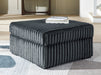 Midnight-Madness Oversized Accent Ottoman - One & Only Furniture