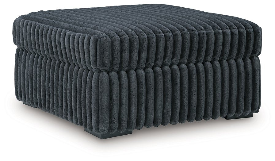 Midnight-Madness Oversized Accent Ottoman - One & Only Furniture