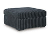 Midnight-Madness Oversized Accent Ottoman - One & Only Furniture