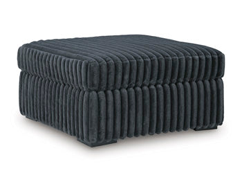 Midnight-Madness Oversized Accent Ottoman - One & Only Furniture