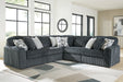 Midnight-Madness Sectional - One & Only Furniture