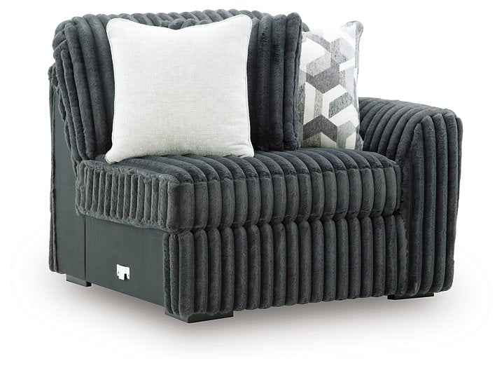 Midnight-Madness Sectional Sofa - One & Only Furniture