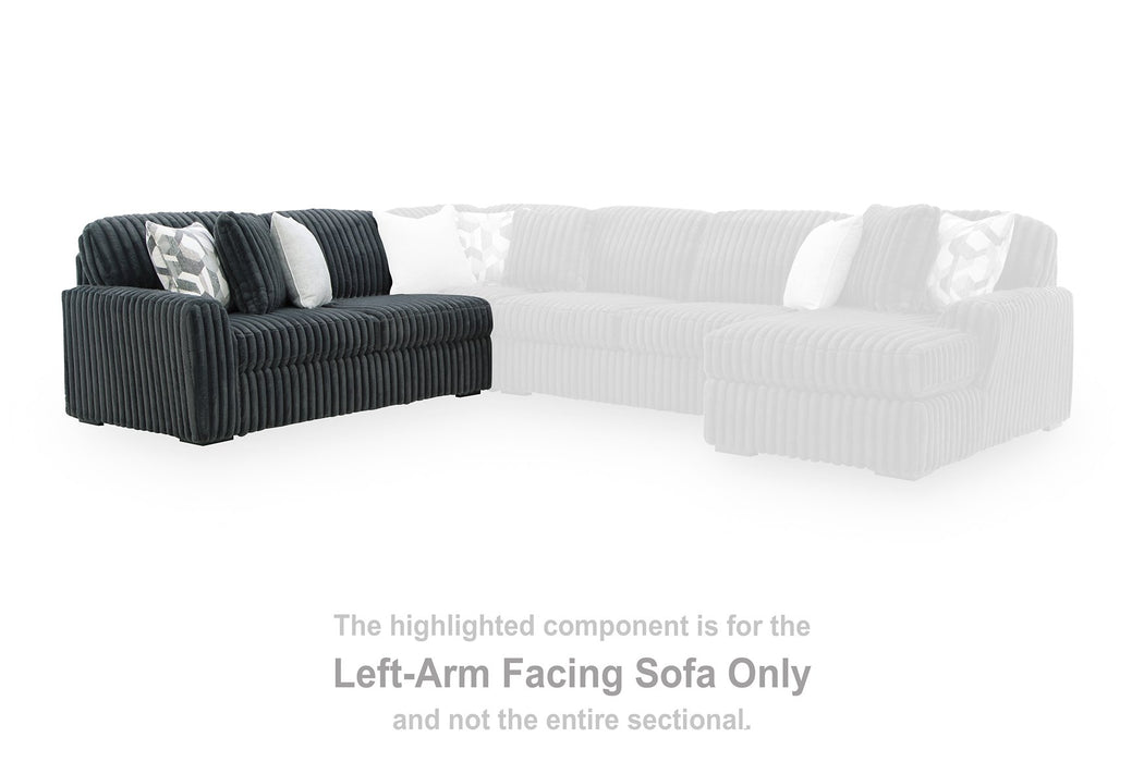 Midnight-Madness Sectional Sofa with Chaise - One & Only Furniture